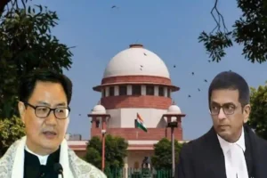 Kiren Rijiju, CJI DY Chandrachud