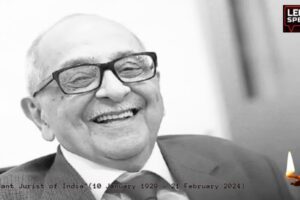 Fali S Nariman, Giant Jurist