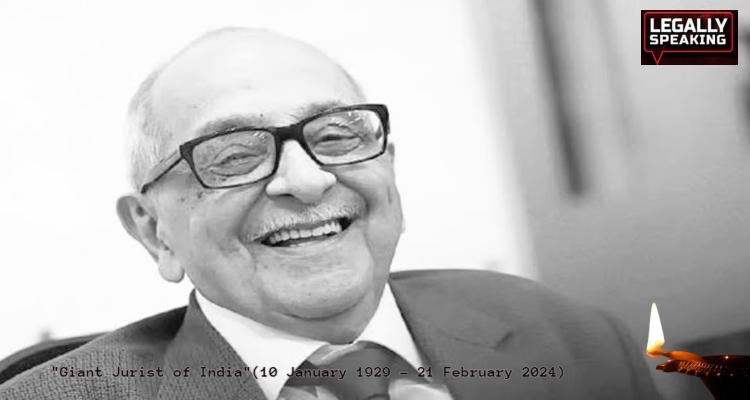 Fali S Nariman, Giant Jurist